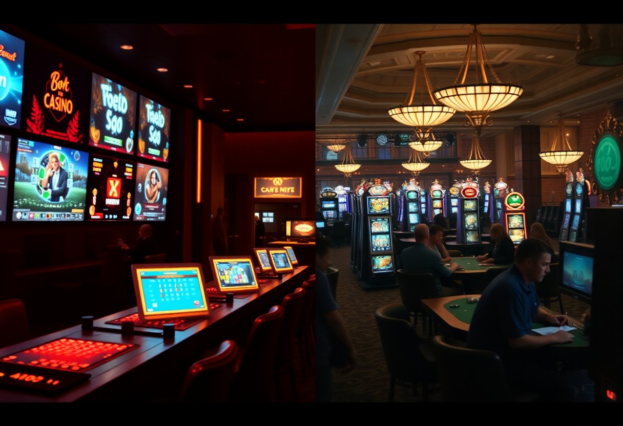 Ulinganisho wa Malipo – Kasino Mtandaoni dhidi ya Kasino za Kawaida