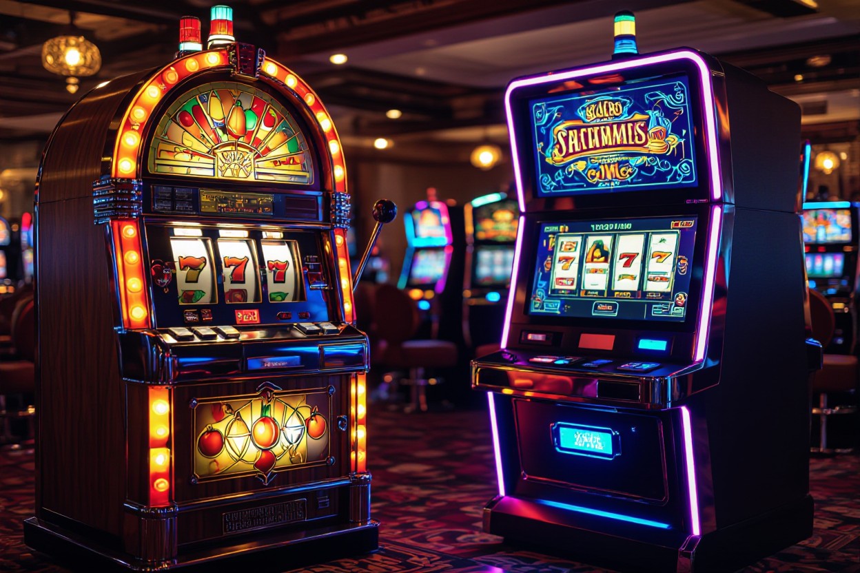 Sloti za Kawaida dhidi ya Sloti za Kisasa