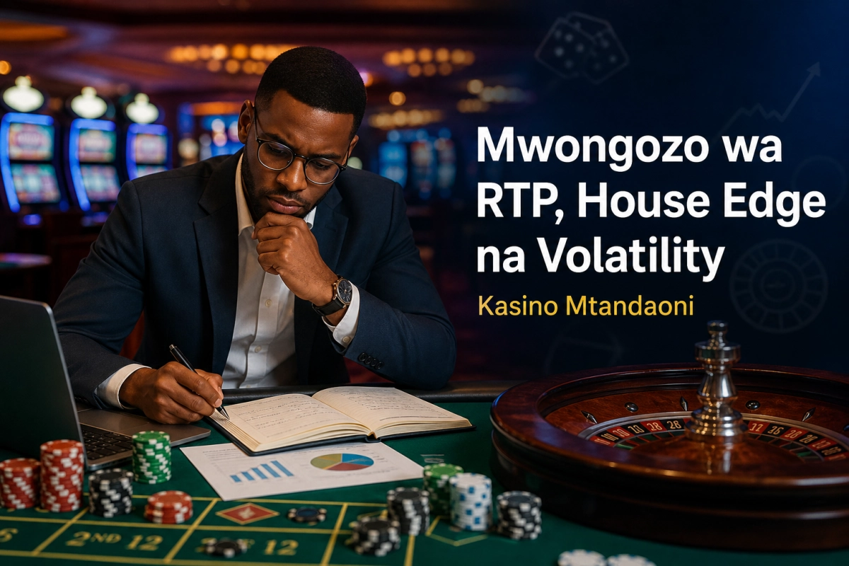 Mwongozo wa RTP, House Edge na Volatility Kasino Mtandaoni