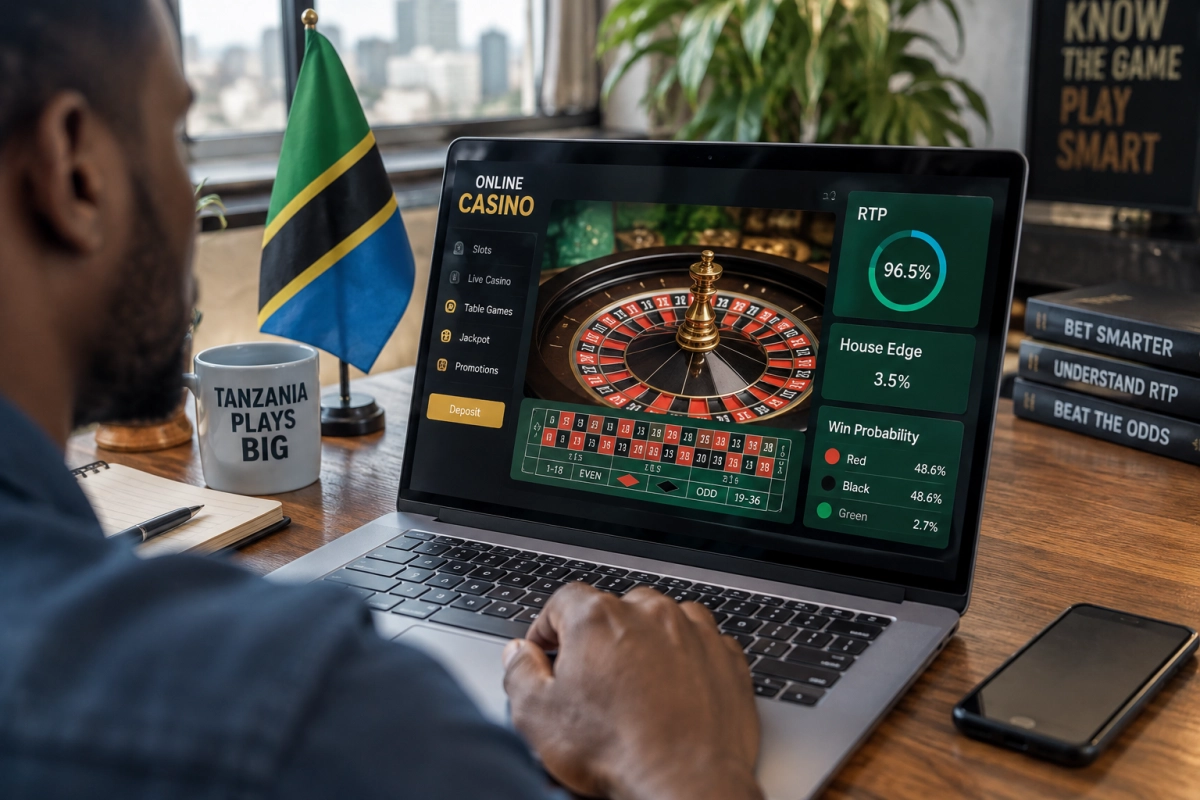 RTP, House Edge na Nafasi za Kushinda Kasino Mtandaoni Tanzania
